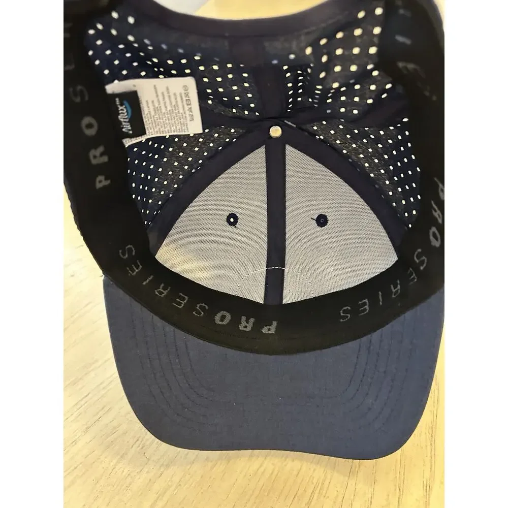 NEW PGA Pro Series Golf Hat Baseball Cap Solid Navy Blue Tour Championships NWT